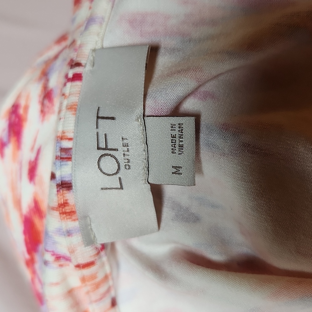 LOFT Outlet A-line sleeveless sundress - Picture 6 of 7